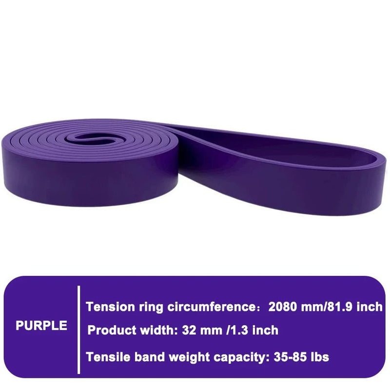 WOSWEIR - Elastic Training Gum Resistance Bands Gym Home Fitness Expander Yoga Pull Up Assist Rubber Crossfit Workout Equipment - SHOP PAGUE AO CHEGAR SHOP PAGUE AO CHEGAR
