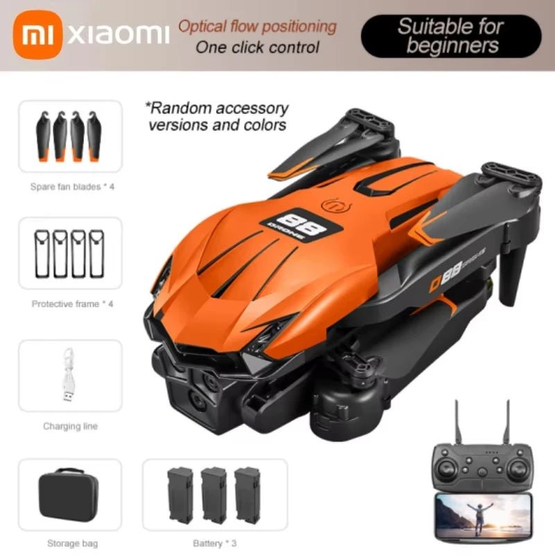 Xiaomi Drone 3 Batteries 8K HD Camera Aerial Photography Intelligent Obstacle Avoidance Brushless Motor 5G WIFI GPS VR D88 Drone - SHOP PAGUE AO CHEGAR PAGUE AO CHEGAR