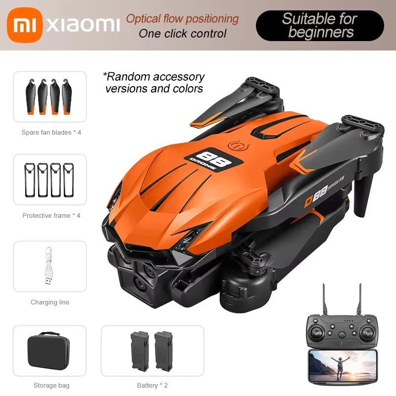 Xiaomi Drone 3 Batteries 8K HD Camera Aerial Photography Intelligent Obstacle Avoidance Brushless Motor 5G WIFI GPS VR D88 Drone - SHOP PAGUE AO CHEGAR PAGUE AO CHEGAR